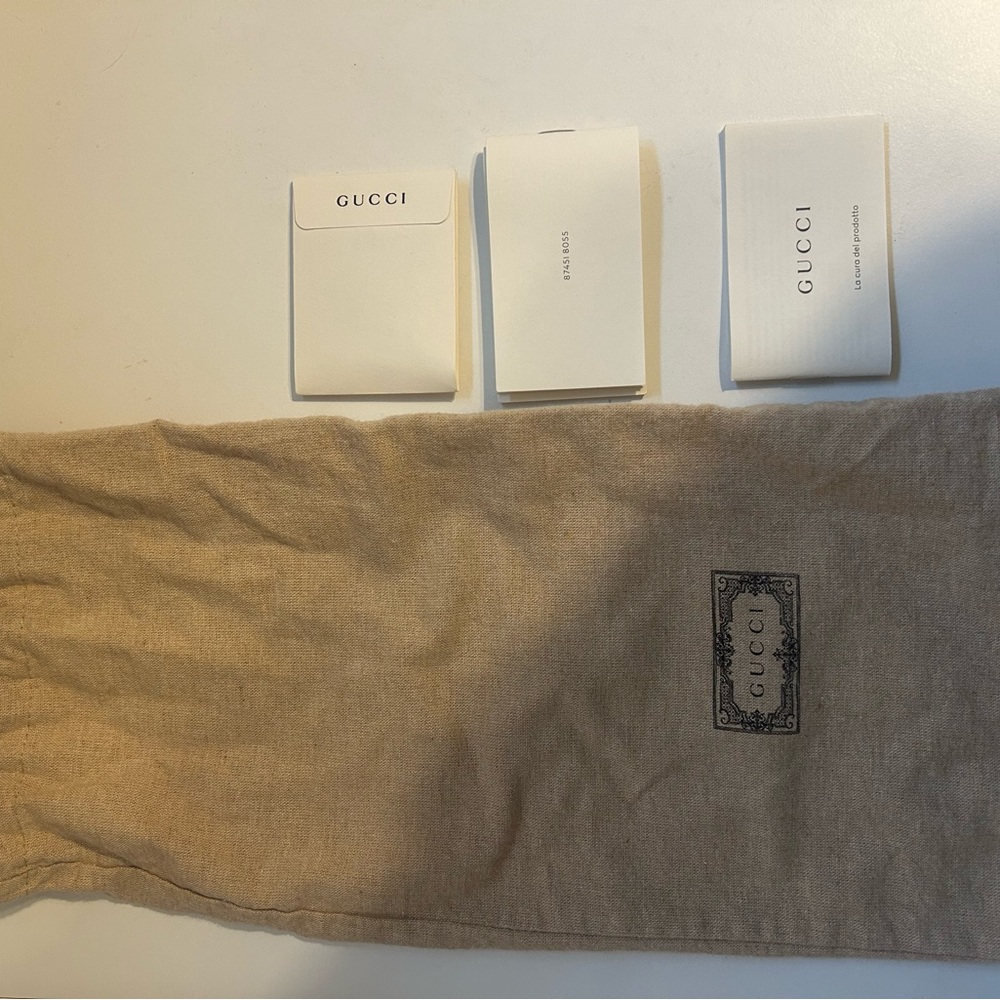 Gucci Black and Gold Chain Heels - Picture 8 of 10